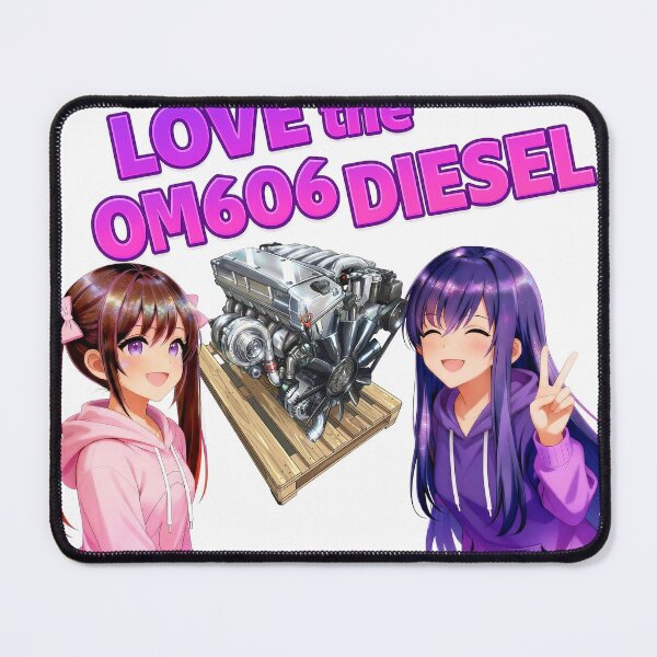 Item preview, Super Diesel OM606 Custom Engine & Anime Girls designed and sold by AKIHABARAMOTORS.
