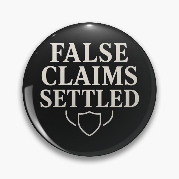 Item preview, False Claims Settled Faith Statement Design designed and sold by astersgraphics.
