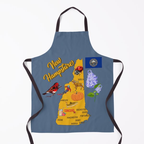 Item preview, New Hampshire State Pride, Symbols, Nature & Cities Graphic designed and sold by mashmosh.