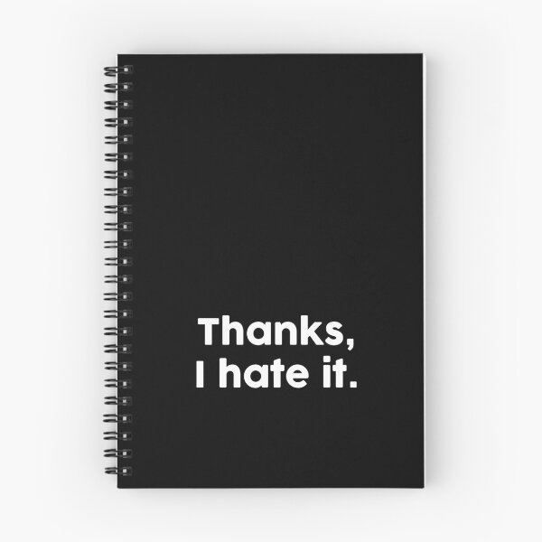 Item preview, Thanks I hate it designed and sold by ChromaWears.