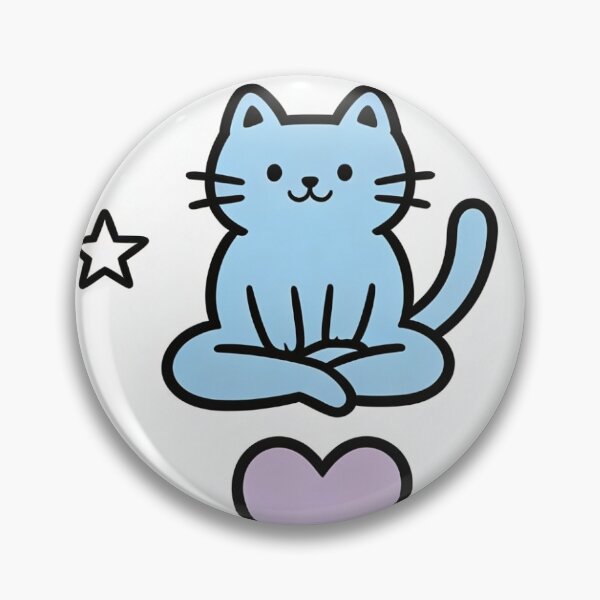 Item preview, Cute Yoga Cats Seamless Pattern | Pastel Meditating Kittens designed and sold by ikidyounot.