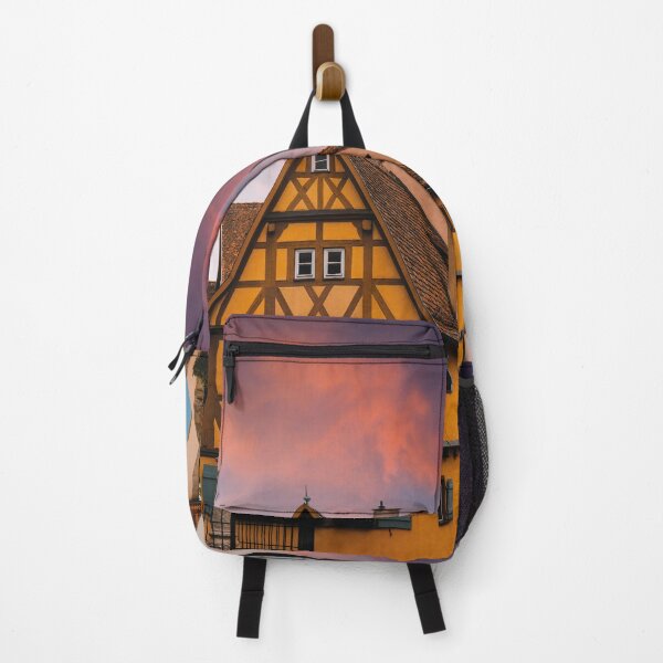 Item preview, Rothenburg Plönlein – Romantic half-timbered houses at sunset designed and sold by Mauswohn.