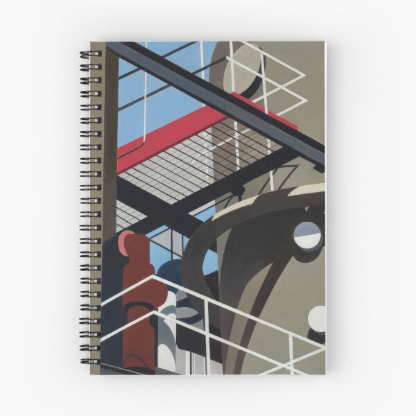 Item preview, Industrial Precision Aesthetic – Modernist Geometry Inspired by Charles Sheeler designed and sold by CleoniqueH.