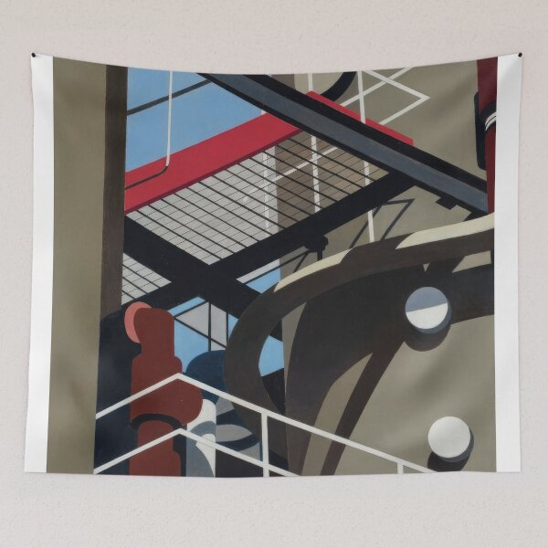 Item preview, Industrial Precision Aesthetic – Modernist Geometry Inspired by Charles Sheeler designed and sold by CleoniqueH.