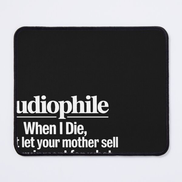 Item preview, Funny Audiophile Joke Hi-Fi Music Lover designed and sold by BlueCreator-inc.