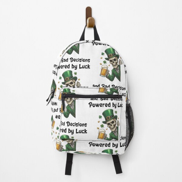 Item preview, Bad Decisions Skeleton Leprechaun Drinking St. Patrick's Day designed and sold by jakaun.