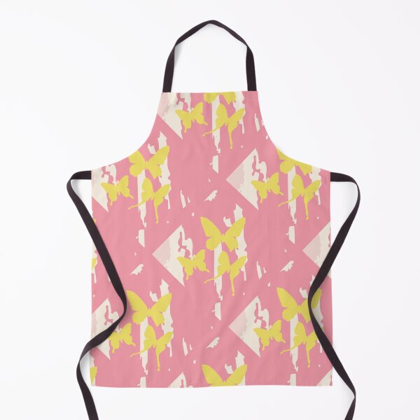 Item preview, Artistic Butterfly Grid - Flutter Blocks RR22 Pink designed and sold by HueyDesign.