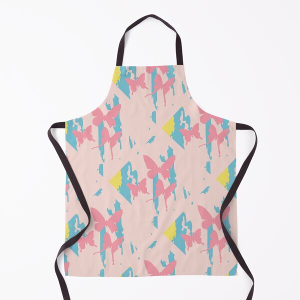 Item preview, Artistic Butterfly Grid - Flutter Blocks RR23 Pink designed and sold by HueyDesign.