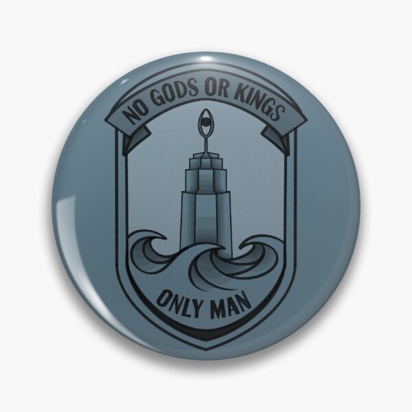 Item preview, No Gods or Kings Only Man designed and sold by loobsart.