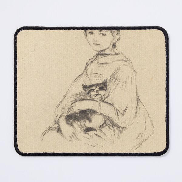 Item preview, Girl with a Cat designed and sold by magdalashore.