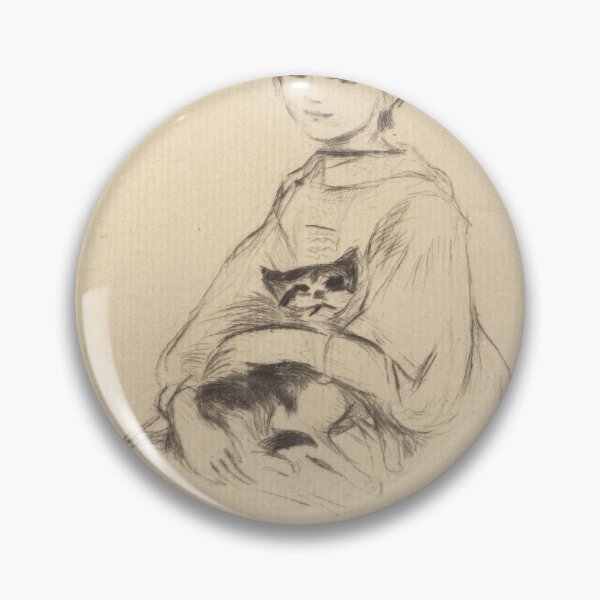 Item preview, Girl with a Cat designed and sold by magdalashore.
