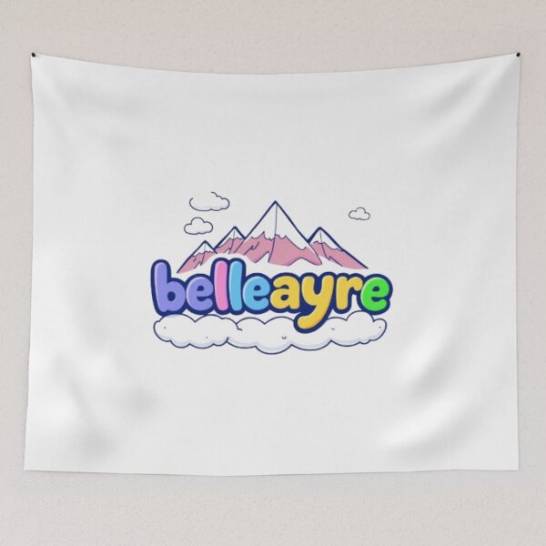 Item preview, Belleayre Cute Mountain  – Snowy Nature Illustration designed and sold by MystiColo.