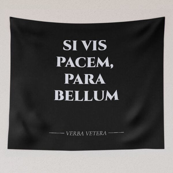 Item preview, Si Vis Pacem Para Bellum – Classic Latin Saying Design designed and sold by BrushRushX.