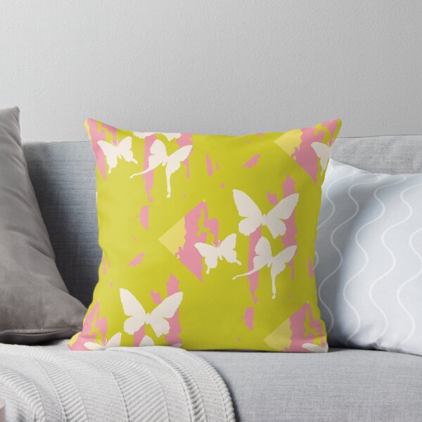 Item preview, Artistic Butterfly Grid - Flutter Blocks RR24 Lime designed and sold by HueyDesign.