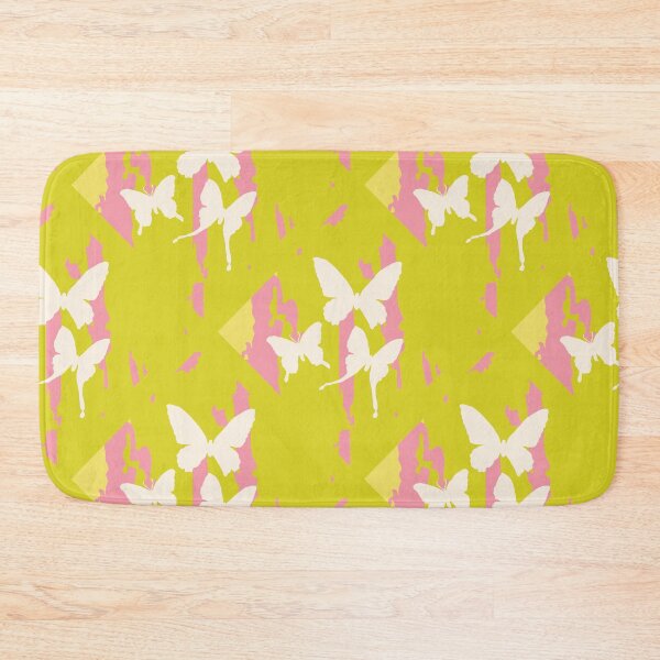 Item preview, Artistic Butterfly Grid - Flutter Blocks RR24 Lime designed and sold by HueyDesign.