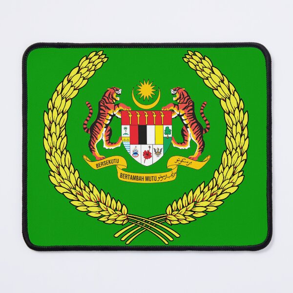 Item preview, Royal Malaysian Emblem Artwork - Arms of the Yang di-Pertuan Agong of Malaysia designed and sold by Chroma Artis.