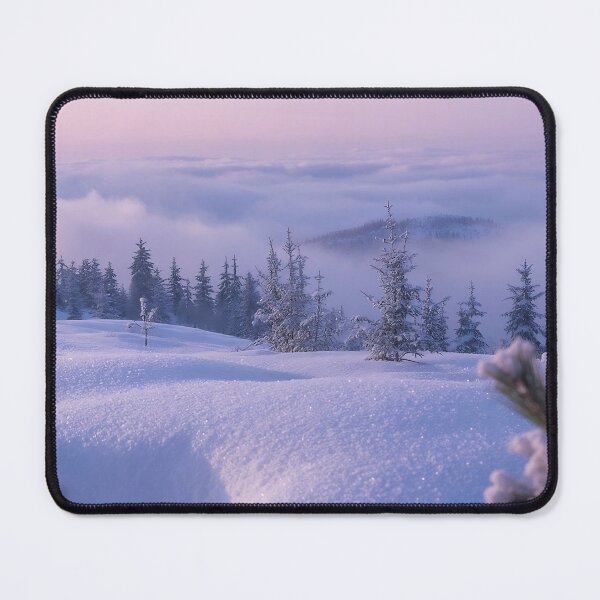 Item preview, Snowy Evergreen Forest Winter Wonderland - Dreamy Landscape Art designed and sold by Pro AguiZoul Art.