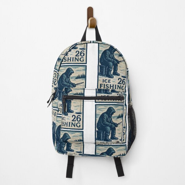 Item preview, Vintage Ice Fishing Funny Lake Fishing Fisherman For Men designed and sold by jakaun.