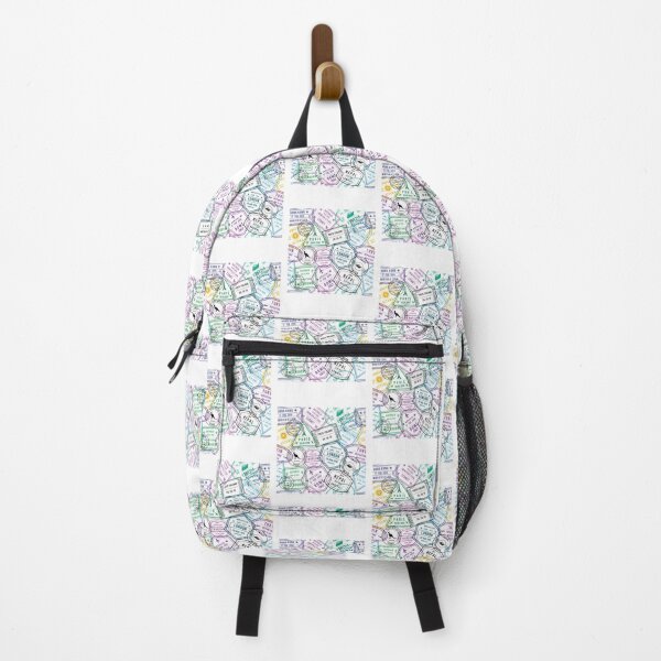 Item preview, Passport Stamps Addict Retro World Traveler designed and sold by Blok45.