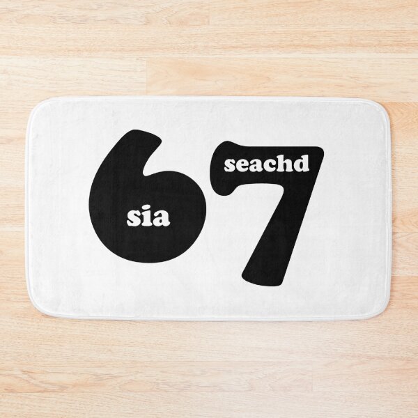 Item preview, 6 7 with Gaelic words for the number 6 sia and 7 seachd designed and sold by Mamaidh Made.
