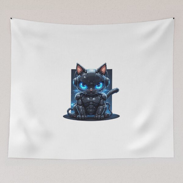 Item preview, 80s RoboCat Comic Art designed and sold by owi-art.