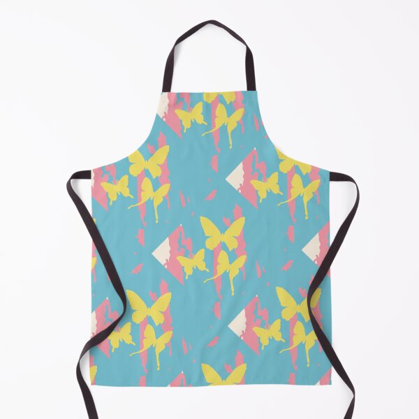 Item preview, Artistic Butterfly Grid - Flutter Blocks RR28 Blue designed and sold by HueyDesign.