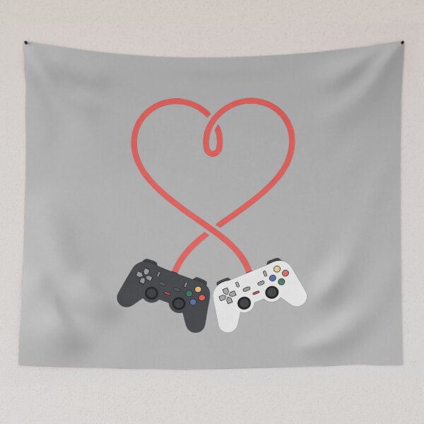 Item preview, Game of Love – Heart Controller Gaming designed and sold by PrintAtelier.