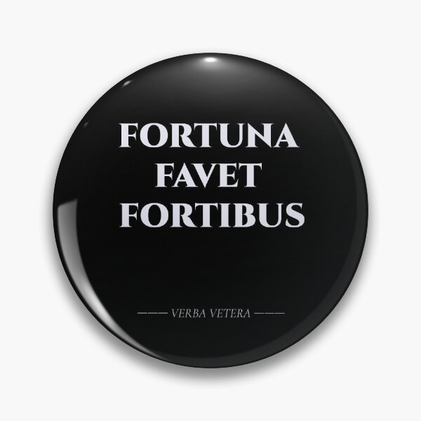 Item preview, Fortuna Favet Fortibus – Lema latino atrevido designed and sold by BrushRushX.