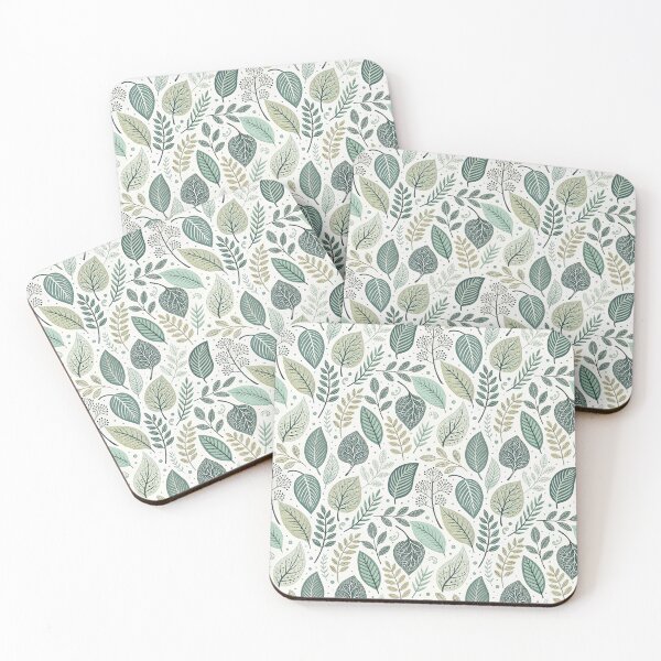 Item preview, Nordic Folk Leaf Symbols | Scandinavian Spring Art designed and sold by Shuga-Design.
