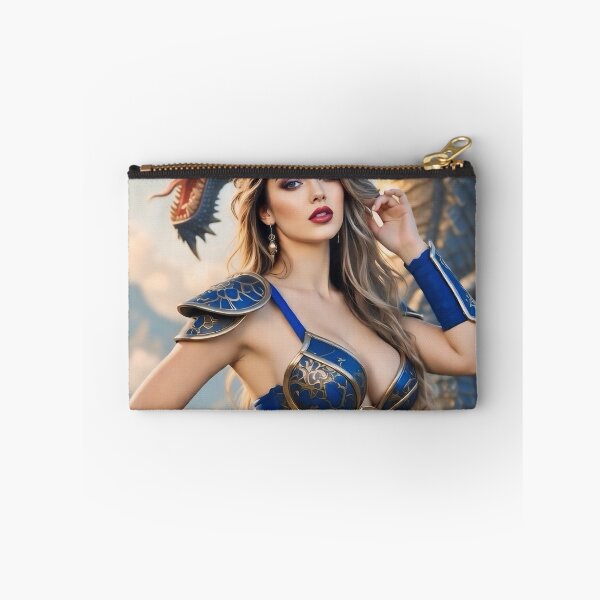 Item preview, Sapphire Dragon Empress – Elemental Queens of 2026 designed and sold by SunsetAngelsAI.