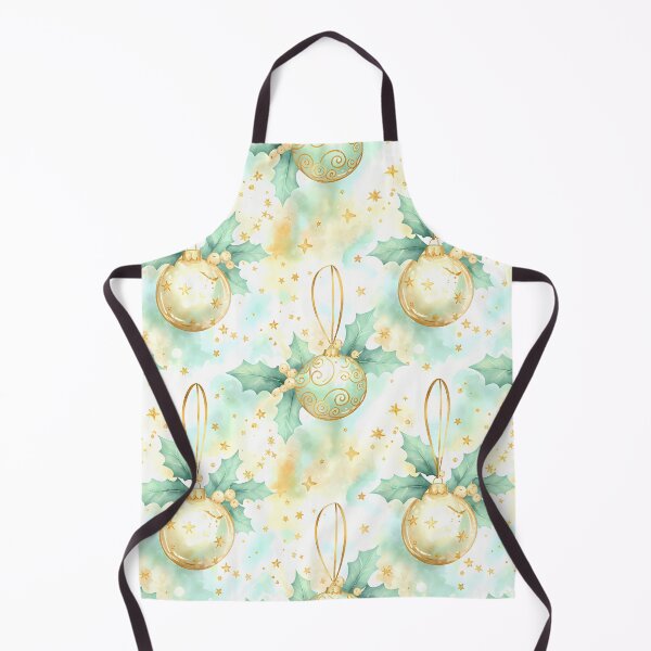 Item preview, Golden Glow Noel – Pastel Christmas Ornament Pattern designed and sold by meesub.