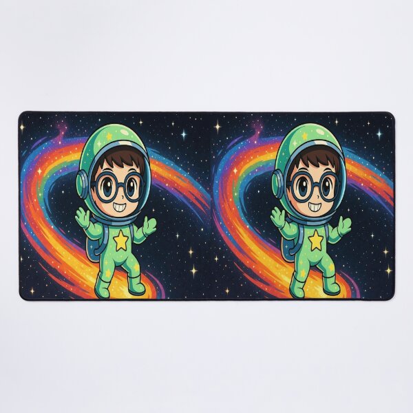 Item preview, Copy of Fluffy brown Hair Astronaut Space Sticker Chibi designed and sold by NovaDigitalArt45.