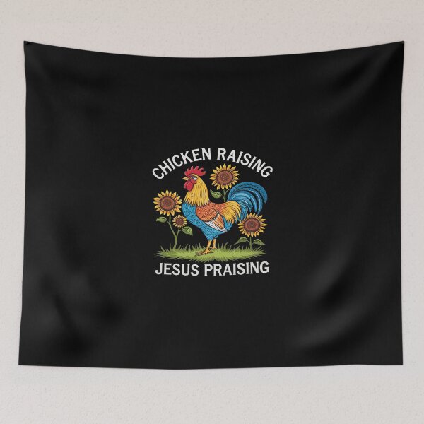 Item preview, Chicken Raising & Jesus Praising 35  designed and sold by SyntaxClaw.