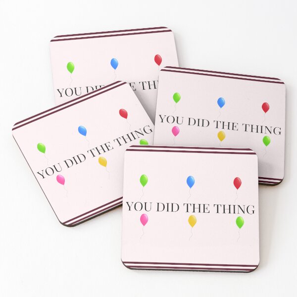 Item preview, You Did The Thing designed and sold by TheIconSmith.