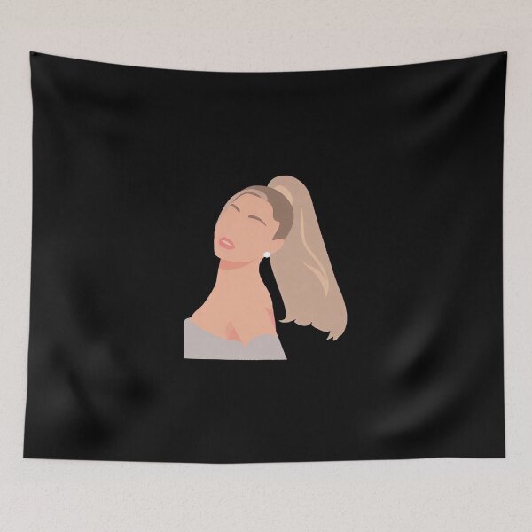 Item preview, Ariana Grande Lineless Illustration designed and sold by dsxclothing.