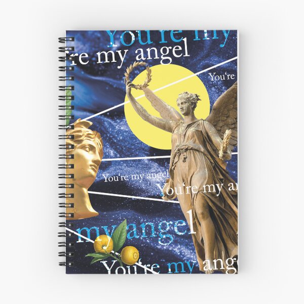 Item preview, You're My Angel – Golden Statue Collage with Lemons designed and sold by Mauswohn.