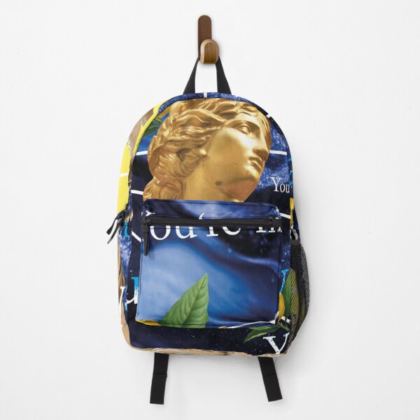 Item preview, You're My Angel – Golden Statue Collage with Lemons designed and sold by Mauswohn.