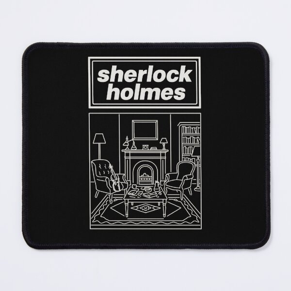 Item preview, Sherlock Holmes Britpop Band Poster Illustration designed and sold by CostaneraTienda.