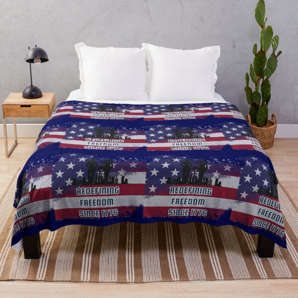Item preview, Redefining Freedom Since 1776 – Heroes & Skyline Salute, 250 anniversary designed and sold by digitalbitcraft.
