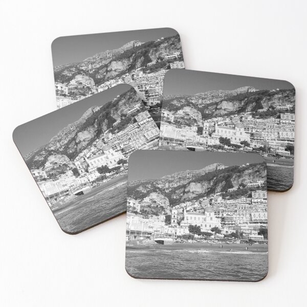 Item preview, Spiaggia di Positano Marina Grande 1 - BW designed and sold by Anita's & Bella's Art.