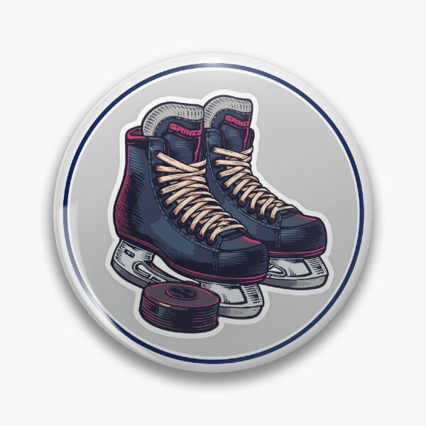 Item preview, Winter Sports Hockey Games Skates Sticker designed and sold by colorleafz.