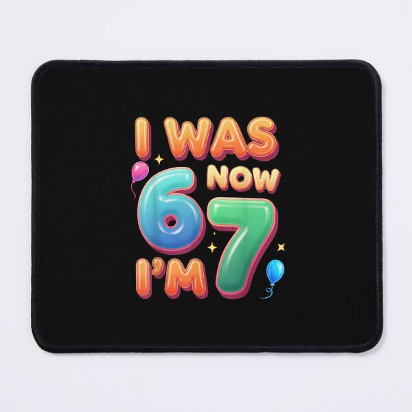 Item preview, 7 Year Old Birthday Shirt was 6 Now I'm 7 67 Funny for Kids designed and sold by Juansustait.