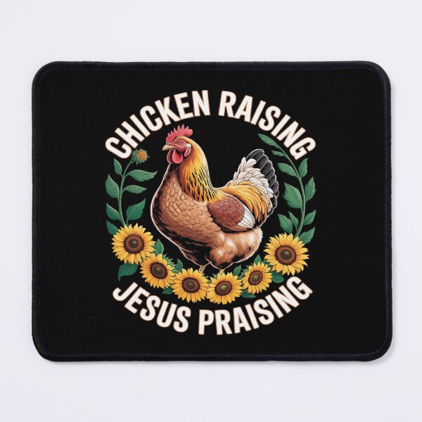 Item preview, Chicken Raising and Jesus Praising 1 designed and sold by MarryIsMonth.