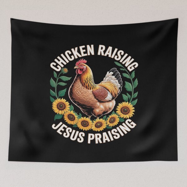 Item preview, Chicken Raising and Jesus Praising 1  designed and sold by MarryIsMonth.
