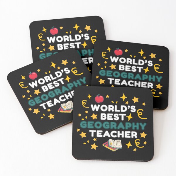 Item preview, Word’s Best Geography Teacher designed and sold by DixieGirlStudio.