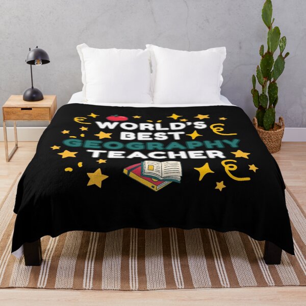 Item preview, Word’s Best Geography Teacher designed and sold by DixieGirlStudio.
