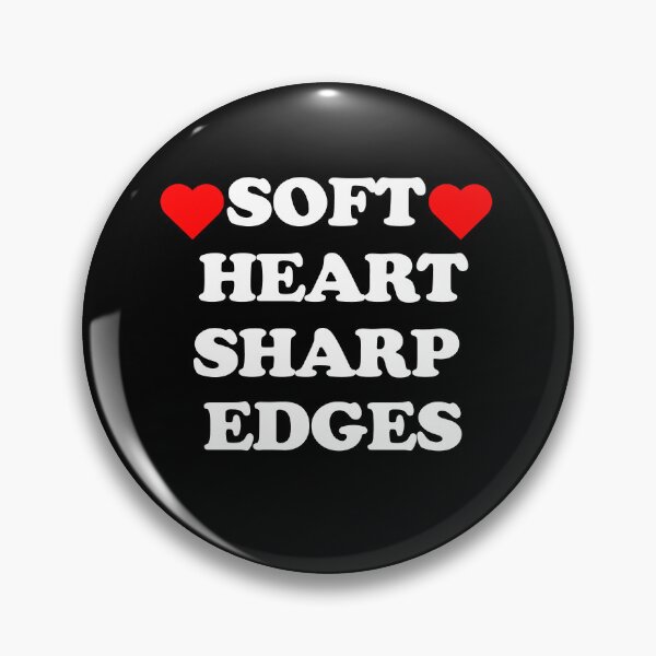 Item preview, Soft Heart, Sharp Edges designed and sold by TheInkRaven.