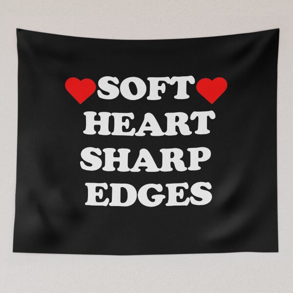 Item preview, Soft Heart, Sharp Edges designed and sold by TheInkRaven.