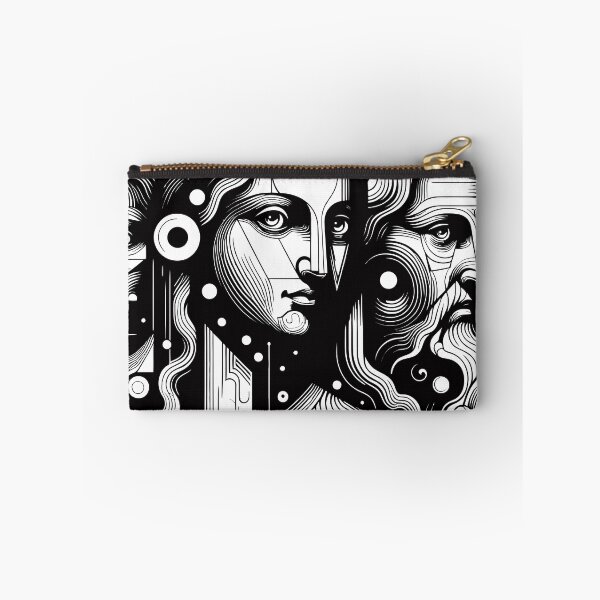 Item preview, Stylized Portrait of Da Vinci, Mona Lisa and other historical Figure designed and sold by 4Seasons.