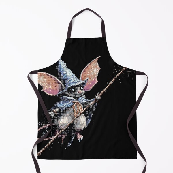 Item preview, Cute Bat Wizard Pixel Art designed and sold by Kaos-Bit.